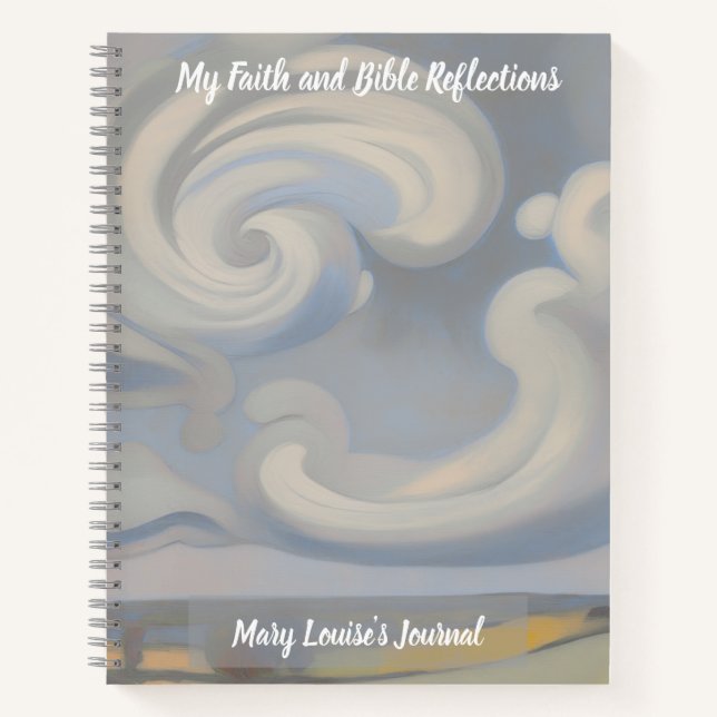 Cuaderno Faith & Bible Verse Reflection Spiral Notebook (Anverso)