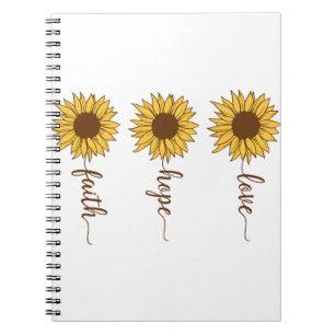 Cuaderno Faith Hope Love