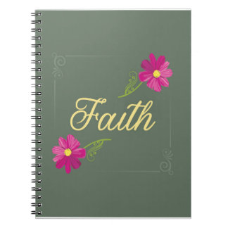 Cuaderno Faith Notebook