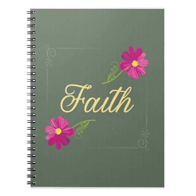 Cuaderno Faith Notebook (Frente)