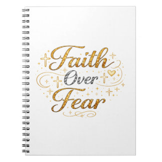 Cuaderno Faith over fear
