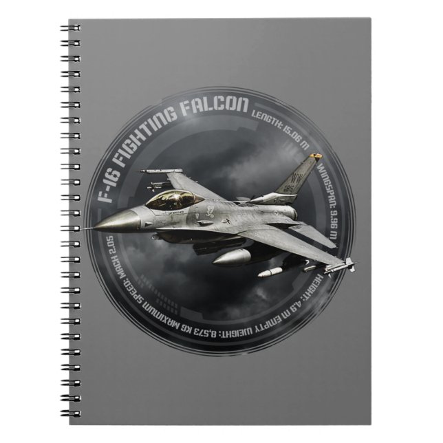 Cuaderno Falcon de combate F-16 (Frente)