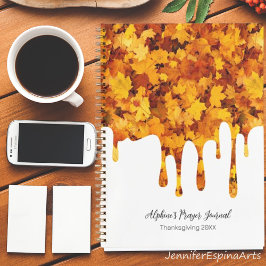 Cuaderno Fall Gratitude/Prayer Journal