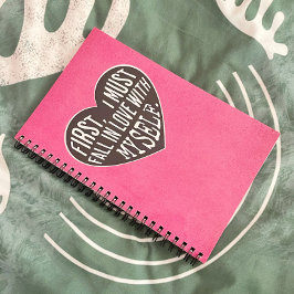 Cuaderno Fall in LOVE with Myself Notebook for Journaling