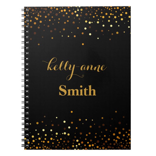 Cuaderno Falso Relieve metalizado Kraft atractivo del (Frente)
