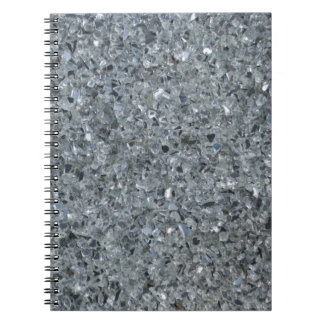Cuaderno Falso vidrio gris de la chispa