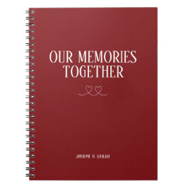 Cuaderno Falu Red Our Recuerdos Juntos