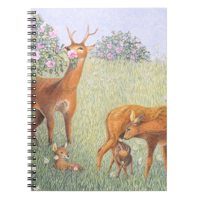 Cuaderno Familia de los ciervos (Frente)