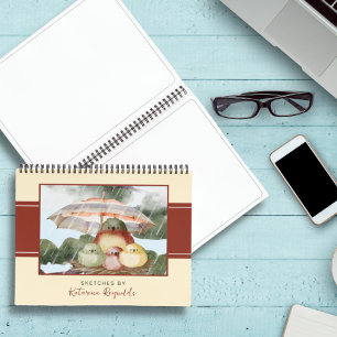 Cuaderno Familia de pájaros Refugio de la tormenta Person
