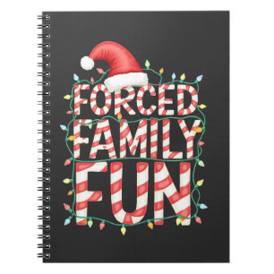 Cuaderno Familia forzada divertida diversión divertida fami