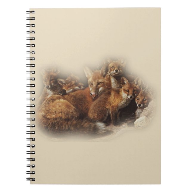 Cuaderno Familia Fox (Frente)