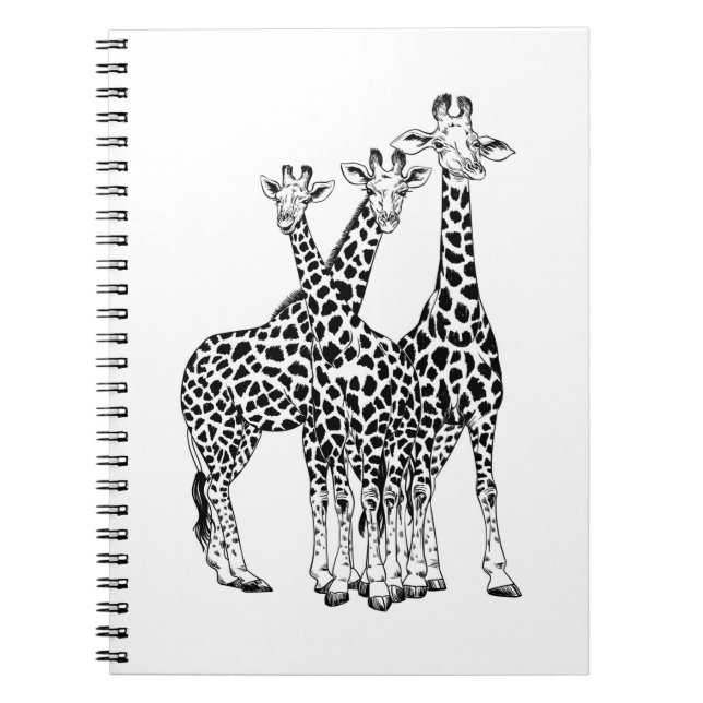 Cuaderno Familia Giraffe (Frente)