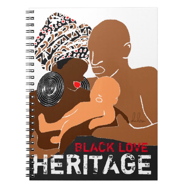 Cuaderno Familia Negra Amor Negro Patrimonio AFRICANO (Frente)