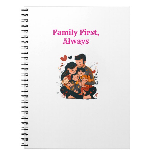 Cuaderno Familly First Notebooks  (Frente)