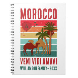 Cuaderno Family Reunion Vacation Morocco Trip Group 