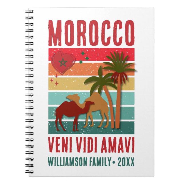Cuaderno Family Reunion Vacation Morocco Trip Group  (Frente)
