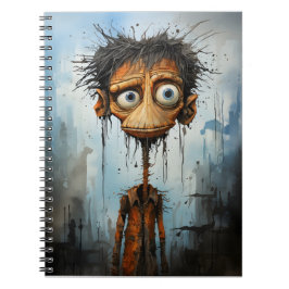 Cuaderno Famoso Monstruo de Creepsia Personalizado de Hallo