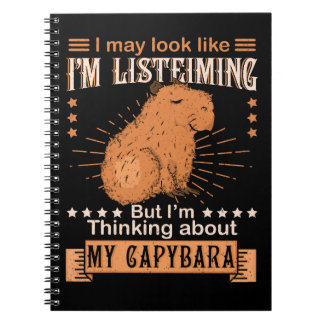 Cuaderno Famoso regalo capibara Mujeres niños Capybara
