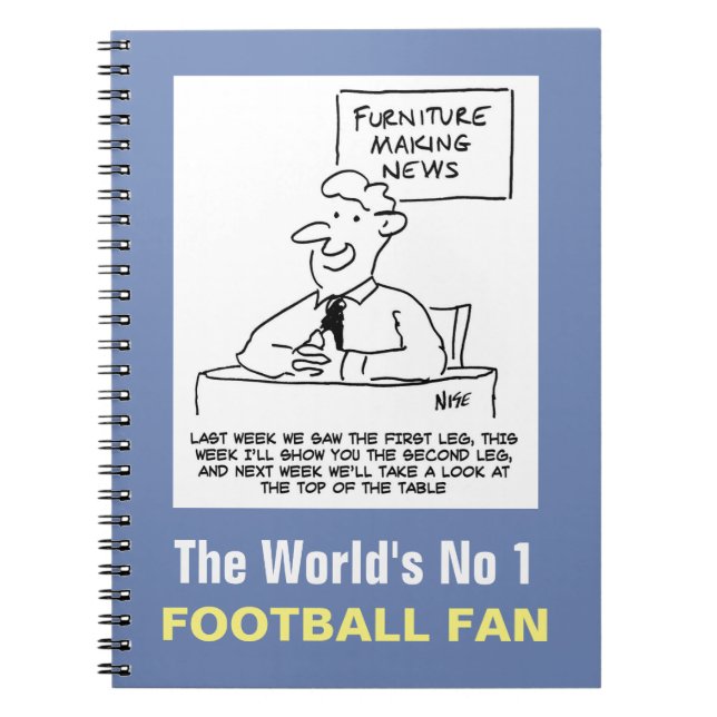 Cuaderno Fanático número 1 del mundo (Frente)