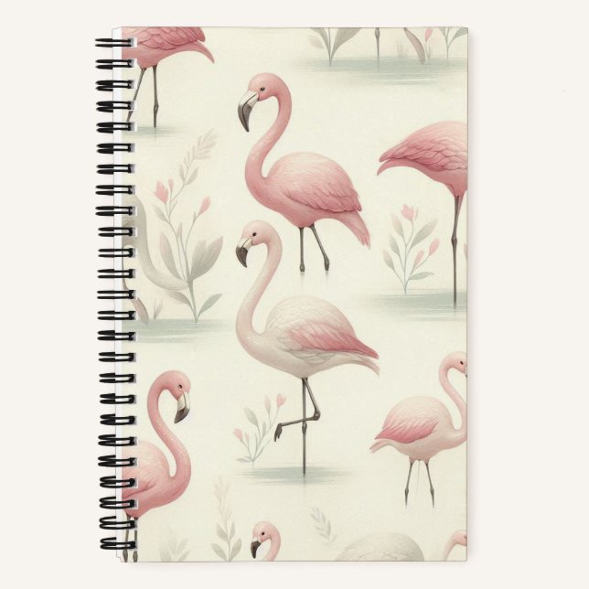Cuaderno Fancy Flamingo (Anverso)