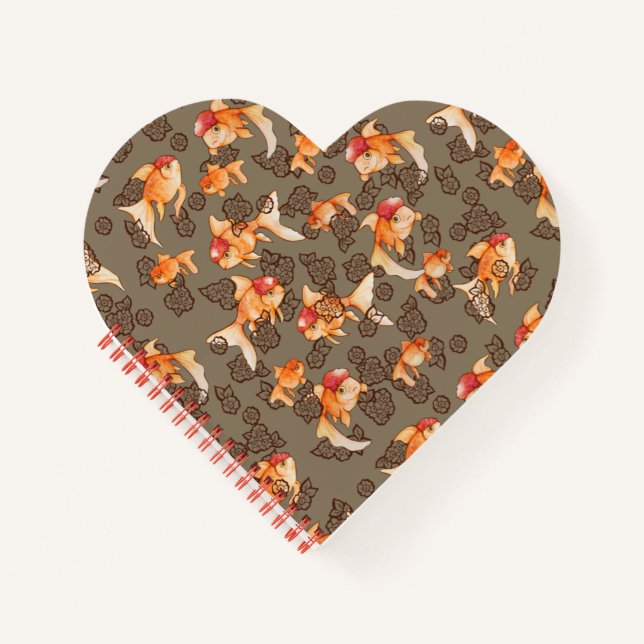 Cuaderno Fancy Oranda Goldfish (Anverso)