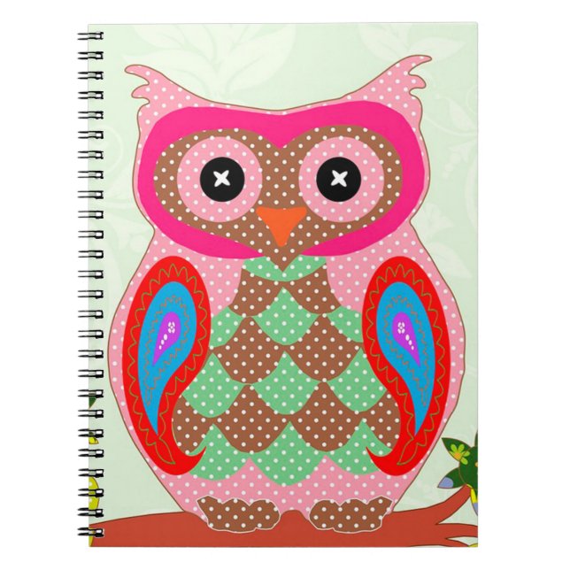 Cuaderno Fancy Owl (Frente)