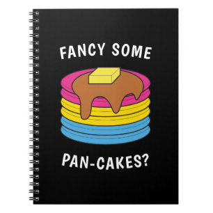 Cuaderno Fancy Some Pan-cakes Funny LGBTQ Pansexual Pride O