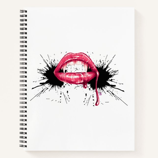 Cuaderno Fangs Splash (Anverso)