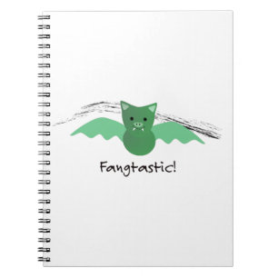 Cuaderno Fangtastic Green Bat