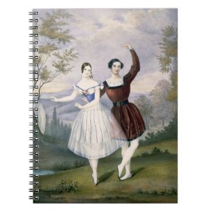 Cuaderno Fanny Cerrito (1817-1909) y Sigr. Guerra, en