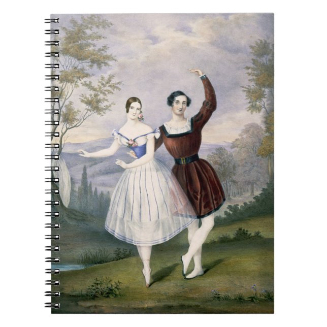 Cuaderno Fanny Cerrito (1817-1909) y Sigr. Guerra, en (Frente)