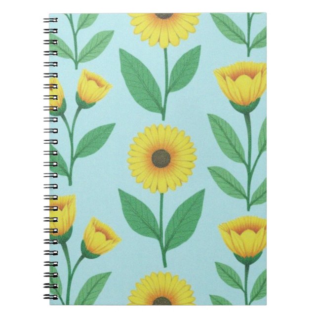 Cuaderno Fantasía Alegre Flor  (Frente)