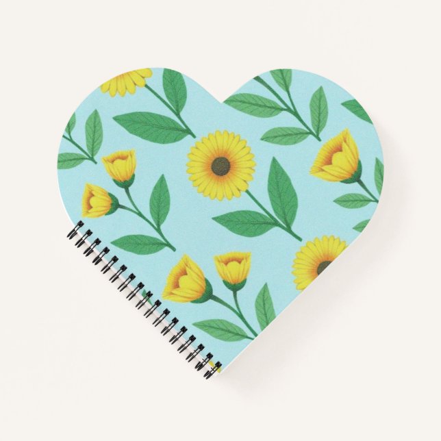 Cuaderno Fantasía Alegre Flor  (Anverso)