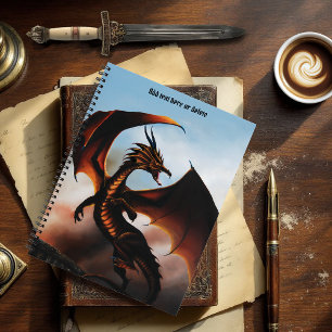 Cuaderno Fantasía de Amber Dragon