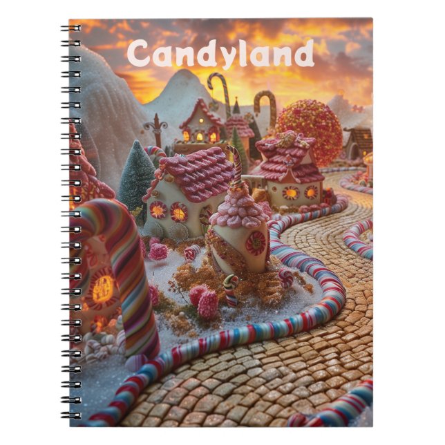 Cuaderno Fantasía de Candyland (Frente)