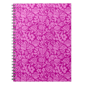 Cuaderno Fantasía de fresa en rosa