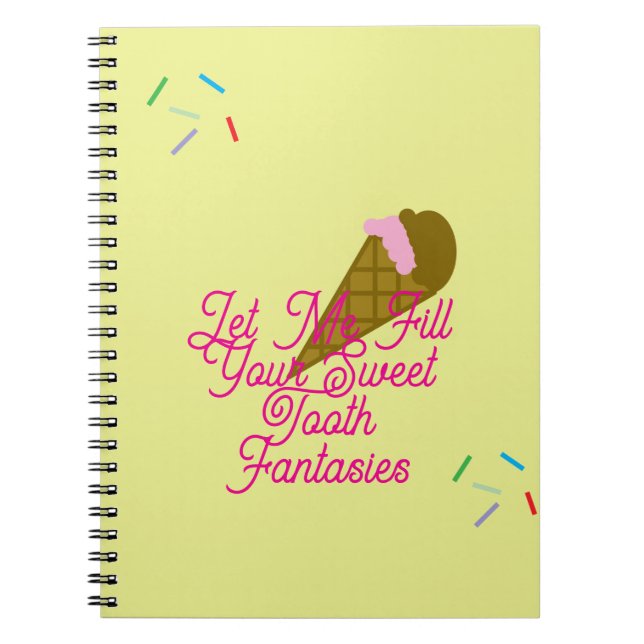 CUADERNO FANTASÍA DE HELADO (Frente)