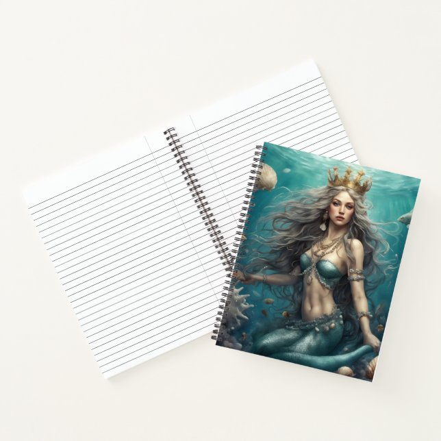 Cuaderno Fantasía de la sirena (Interior)