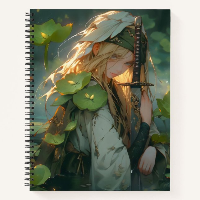 Cuaderno Fantasía de Lady of Lake Anime (Anverso)