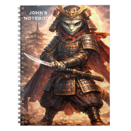 Cuaderno Fantasía de samurái alienígena para niños y adoles