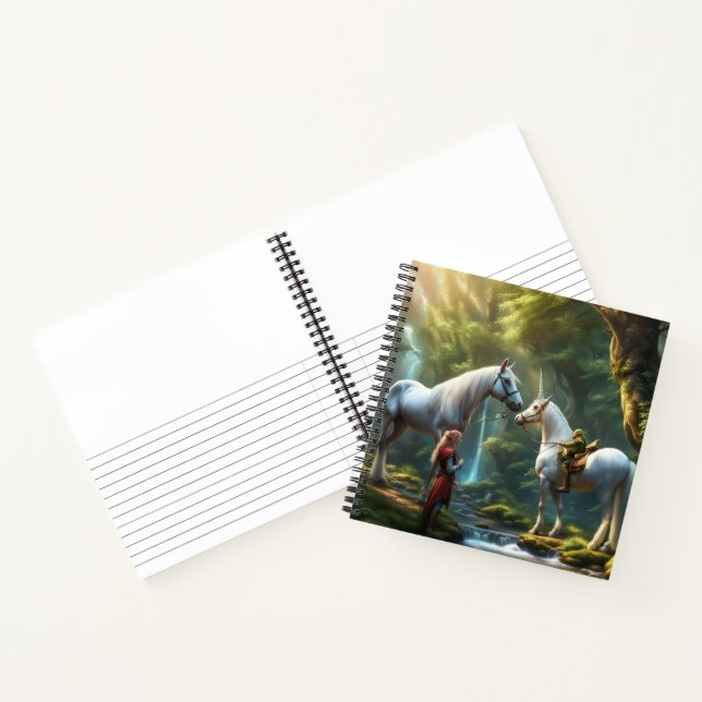 Cuaderno Fantasía de Unicorn (Interior)