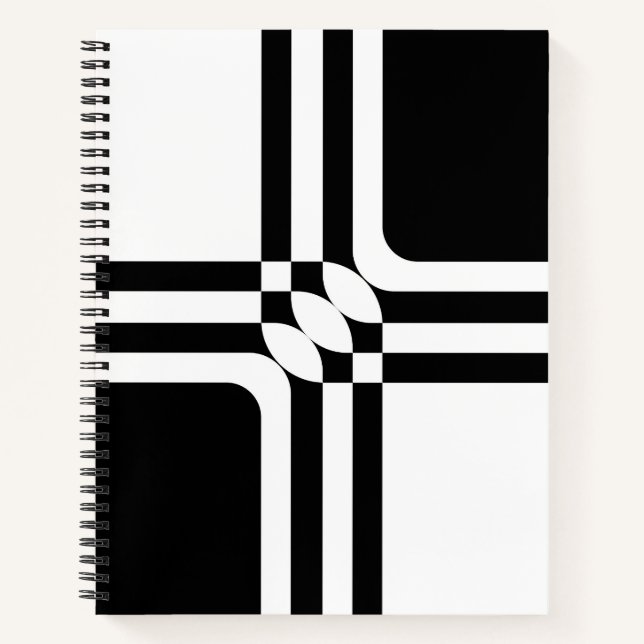 Cuaderno Fantasía en blanco y negro (Anverso)