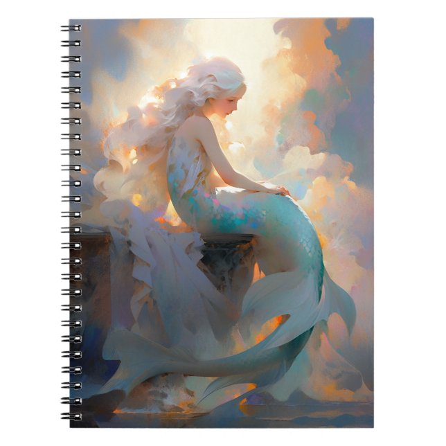 Cuaderno Fantasía en Mermaid (Frente)