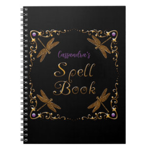 Cuaderno Fantasía Fairy Tale Spell Book Personalizado