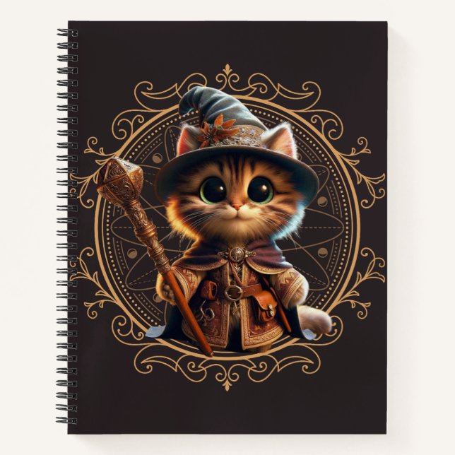 Cuaderno Fantasía felina (Anverso)