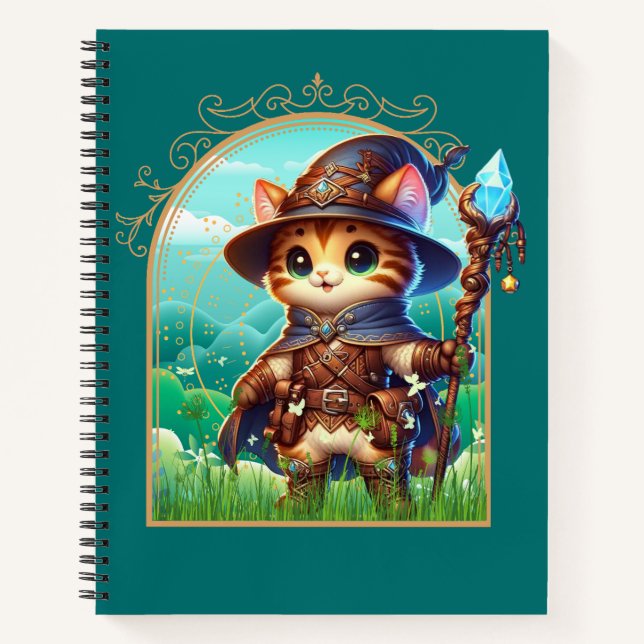 Cuaderno Fantasía felina (Anverso)