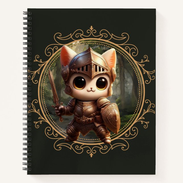 Cuaderno Fantasía felina (Anverso)