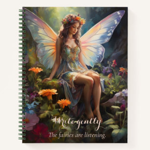 Cuaderno Fantasía Floral Fairy Magic Garden