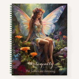 Cuaderno Fantasía Floral Fairy Magic Garden