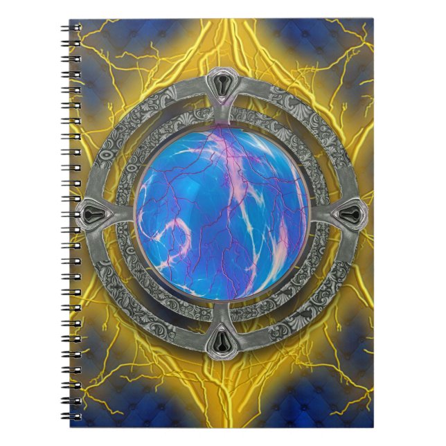 Cuaderno fantasía, magia, hechiceros, hechizos, brujería, h (Frente)